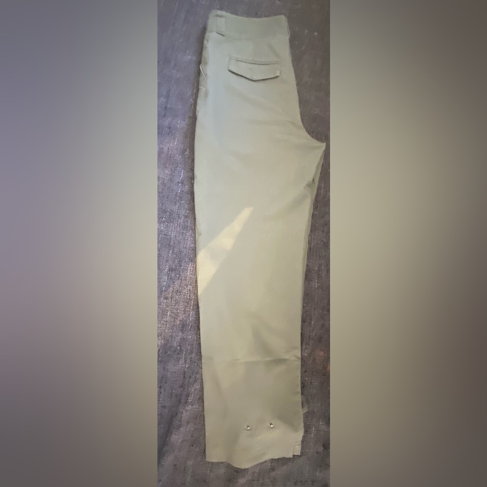 H&M twill khaki green pant